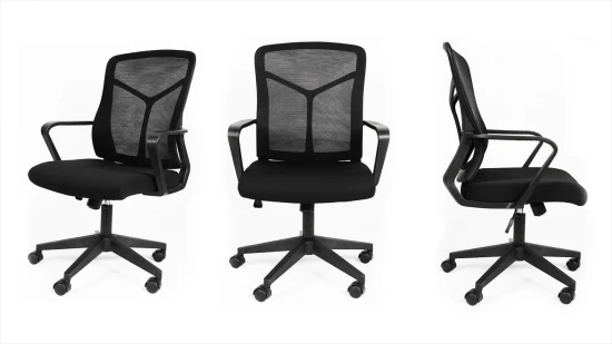オフィス家具快適なモダンなコンピュータエグゼクティブ調節可能なローリングスイベル会議会議椅子人間工学に基づいたタスクオフィスメッシュデスクチェア