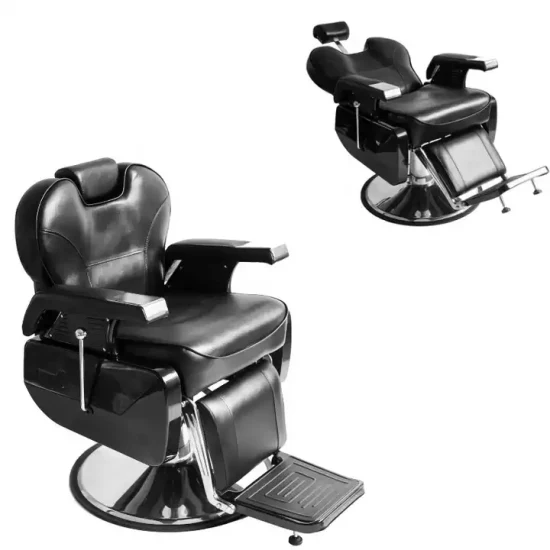 理髪店ベストセラーサロン家具用レッドクラシックバーバーチェア耐久性のあるヘアサロンチェア